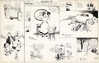 FRANK KING (1883 - 1969) The Rectangle: Charge to Overhead.